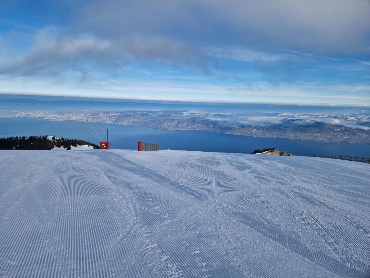 Appartement Tout Confort Montagne Et Lac Leman Thollon-les-Memises Kültér fotó